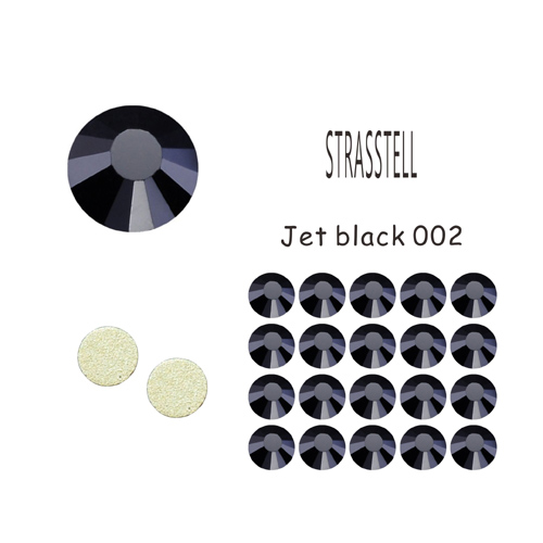 Non Hotfix Stone Jet Black