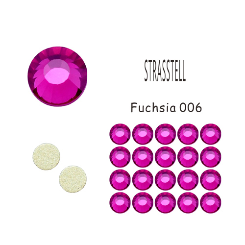 Non Hotfix Stone Fuchsia