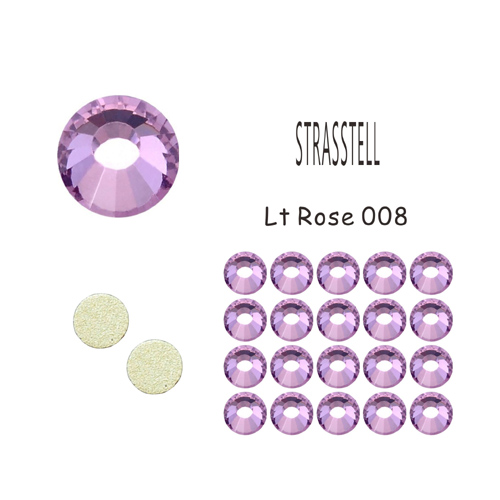 Non Hotfix Stone Lt Rose