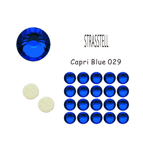 Non Hotfix Stone Capri Blue